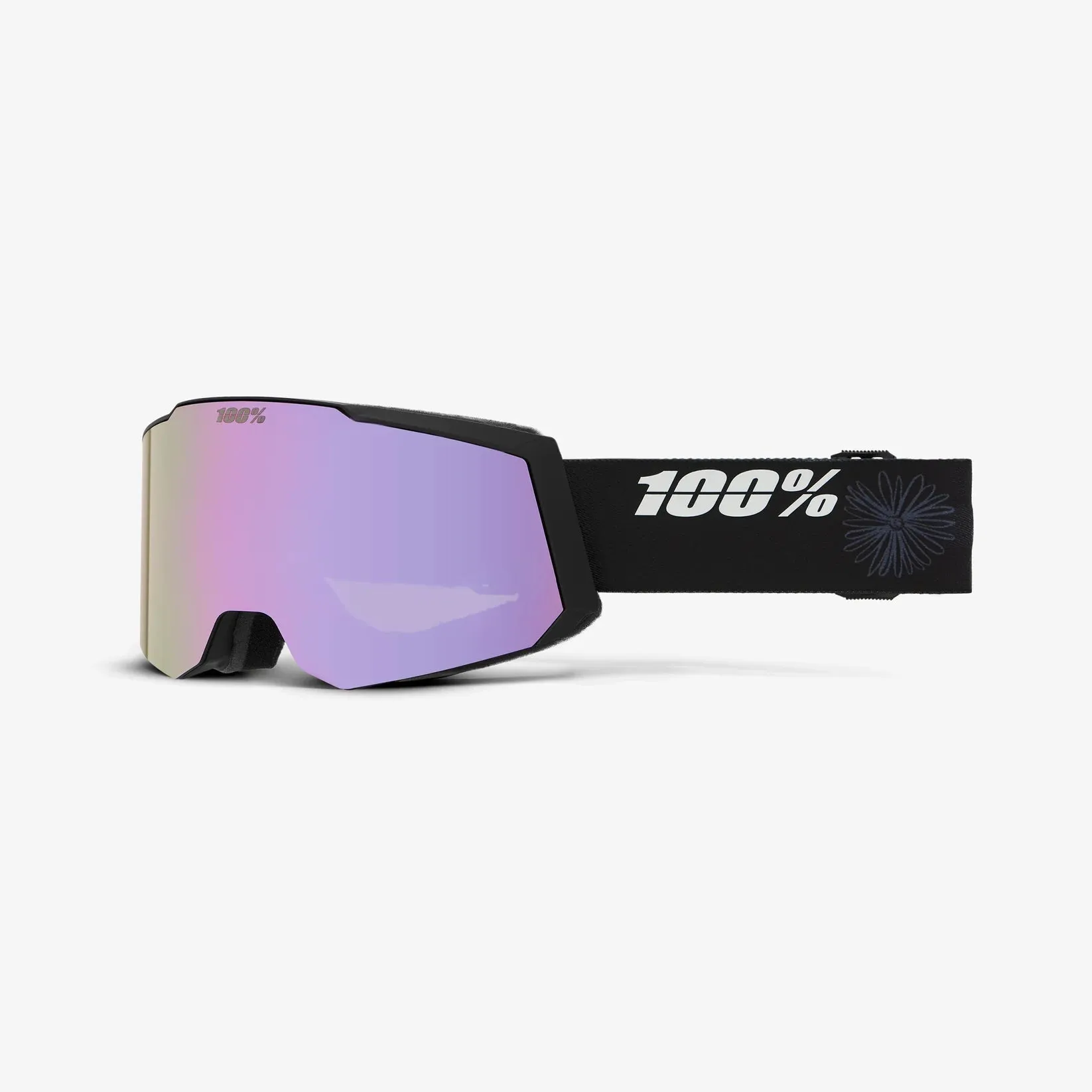 100% Snowcraft S Zoi - HiPER Lavender Mirror   HiPER Blue Flash Mirror Snow Goggle