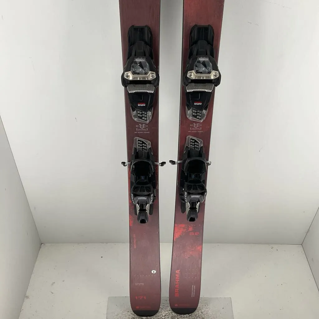 2023 Blizzard Brahma 88 w/ Marker Squire 11 Demo Bindings