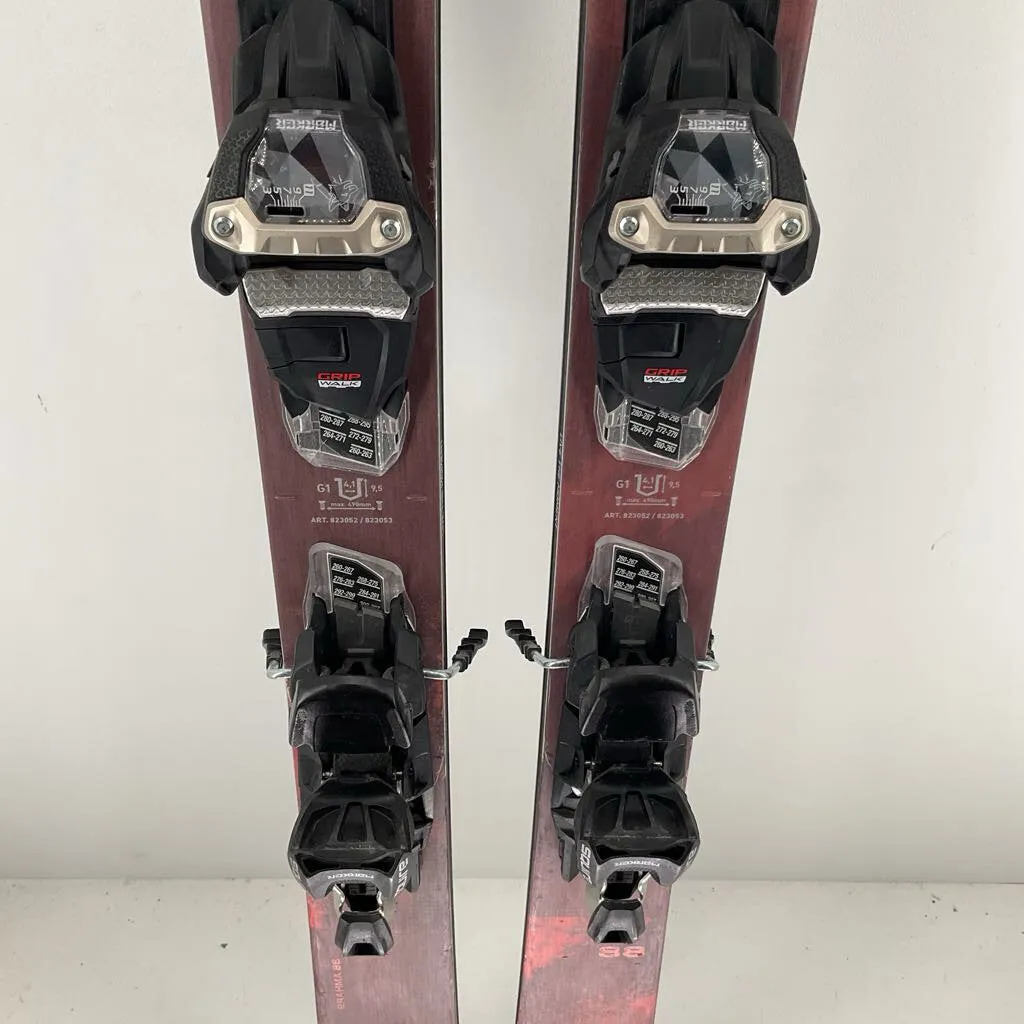 2023 Blizzard Brahma 88 w/ Marker Squire 11 Demo Bindings