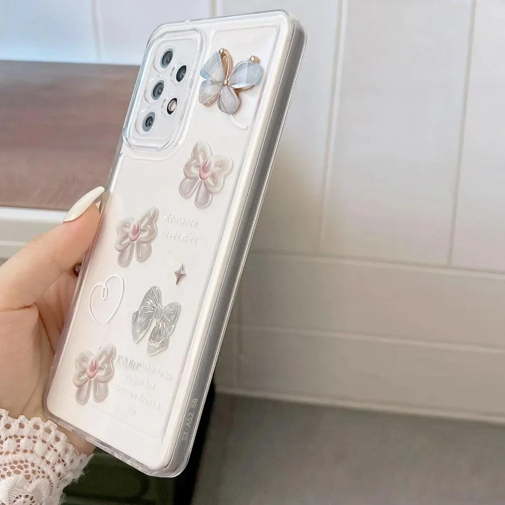 3D Cute Butterfly Phone Cover iPhone