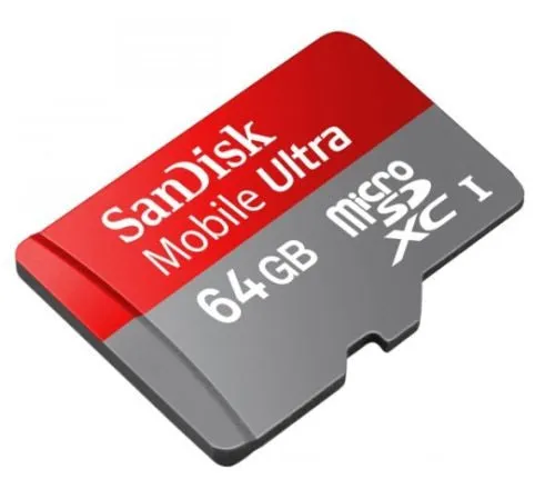 64GB SanDisk Ultra® microSDXC™ microSDHC™ UHS-I Memory Card Class 10