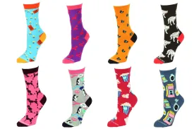 8 Pair Value Pack Women's Socks 1009