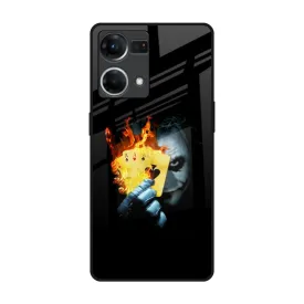 AAA Joker Glass Case for OPPO F21 Pro