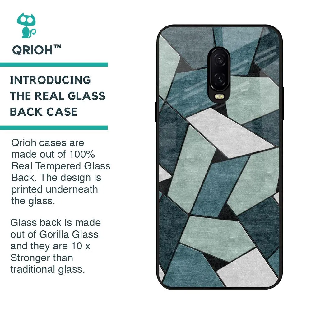 Abstact Tiles Glass Case for OnePlus 6T