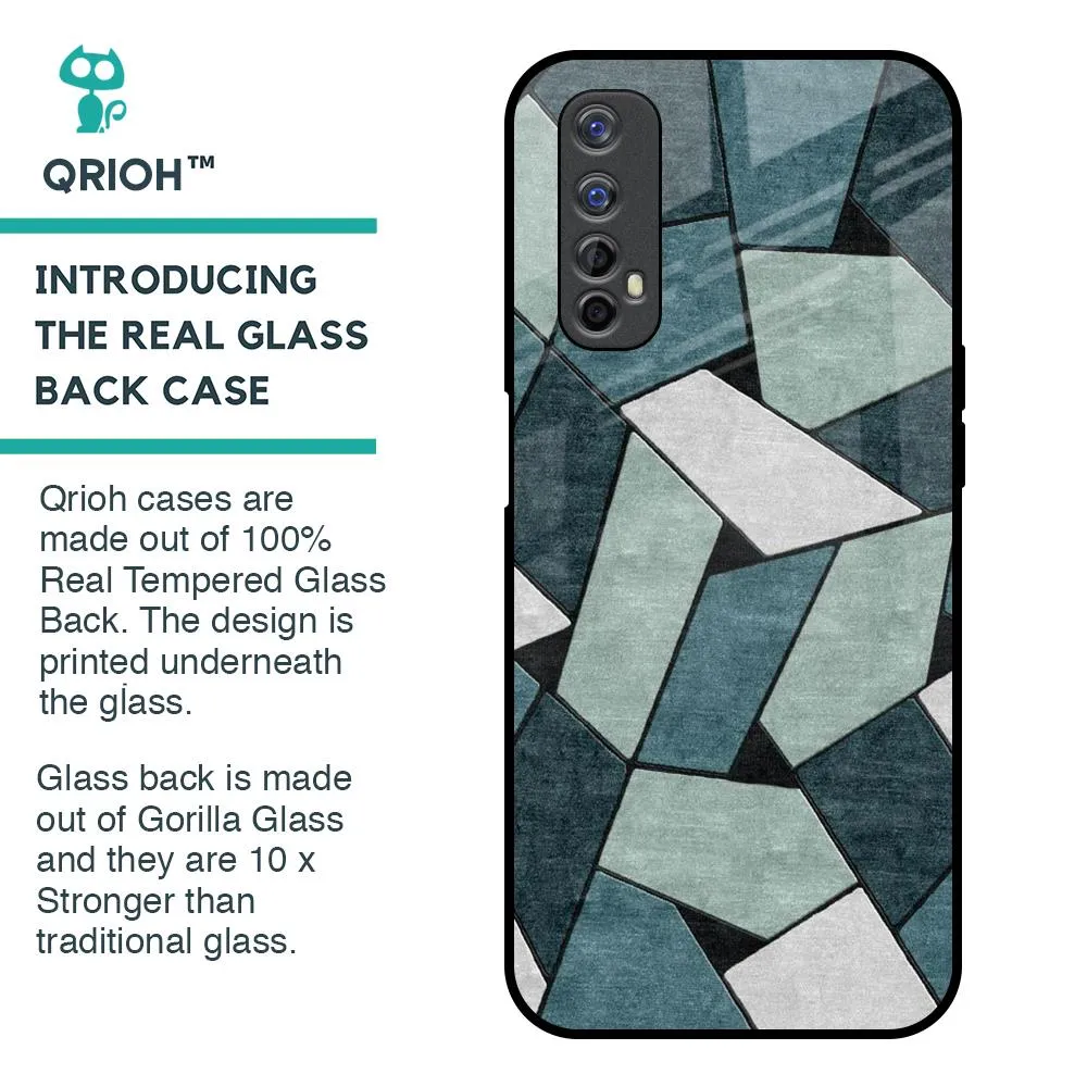 Abstact Tiles Glass Case for Realme Narzo 20 Pro