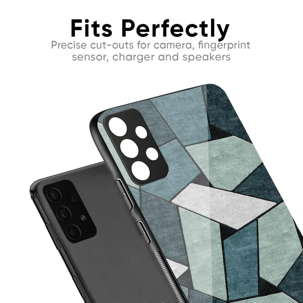 Abstact Tiles Glass Case for Redmi 9 prime