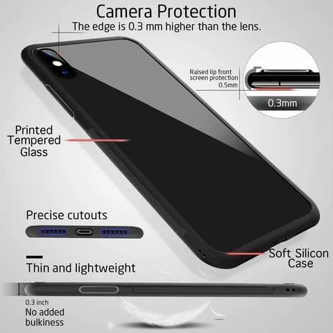 Abstract Arrow Pattern Glass Case For Realme GT Neo3