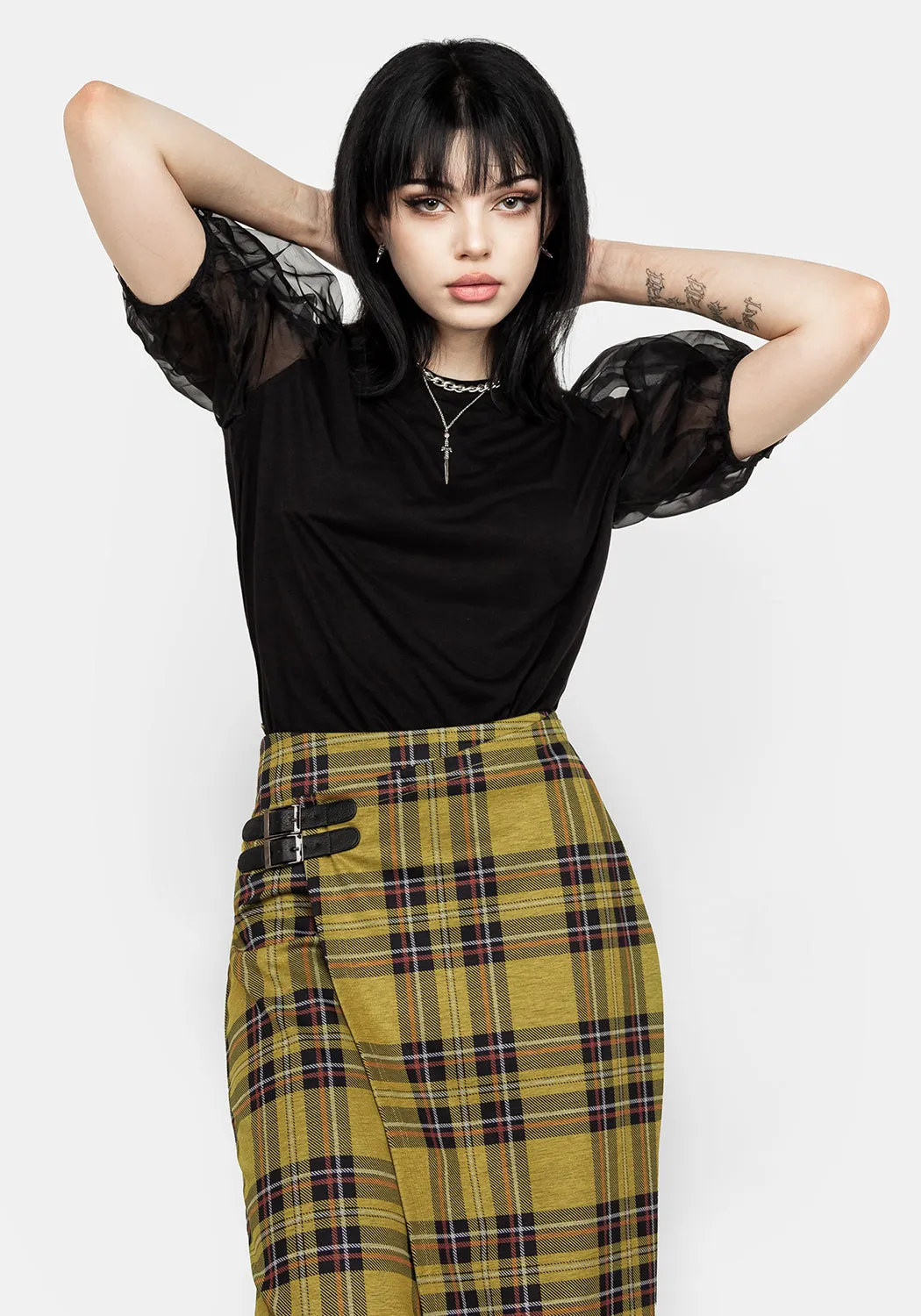 Albertine Midi Kilt