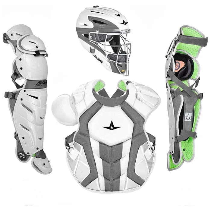 All-Star Adult System 7 Axis 2-Tone Baseball Catcher’s Set: CKCCPRO1X-TT