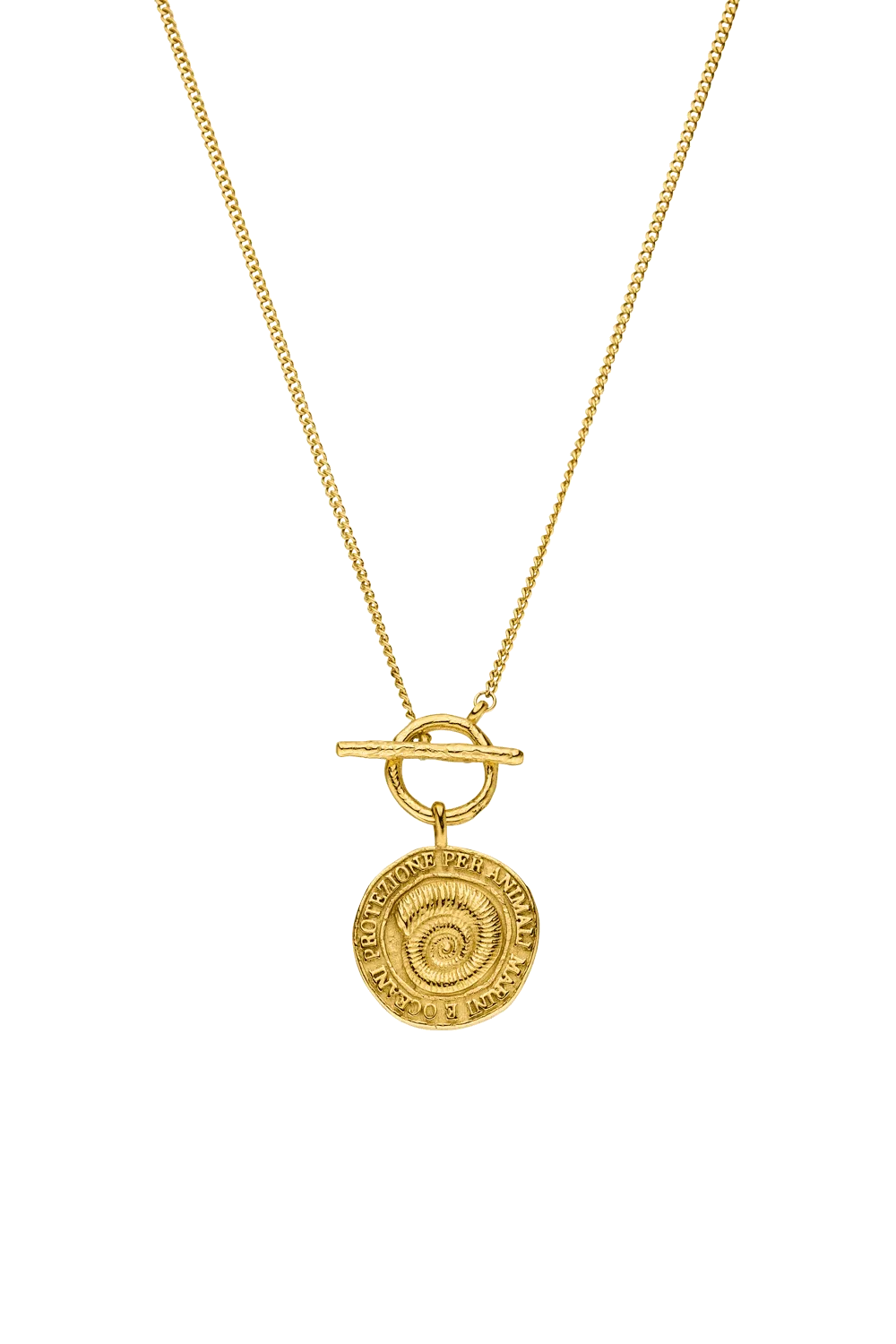 Allure Coin Necklace Gold