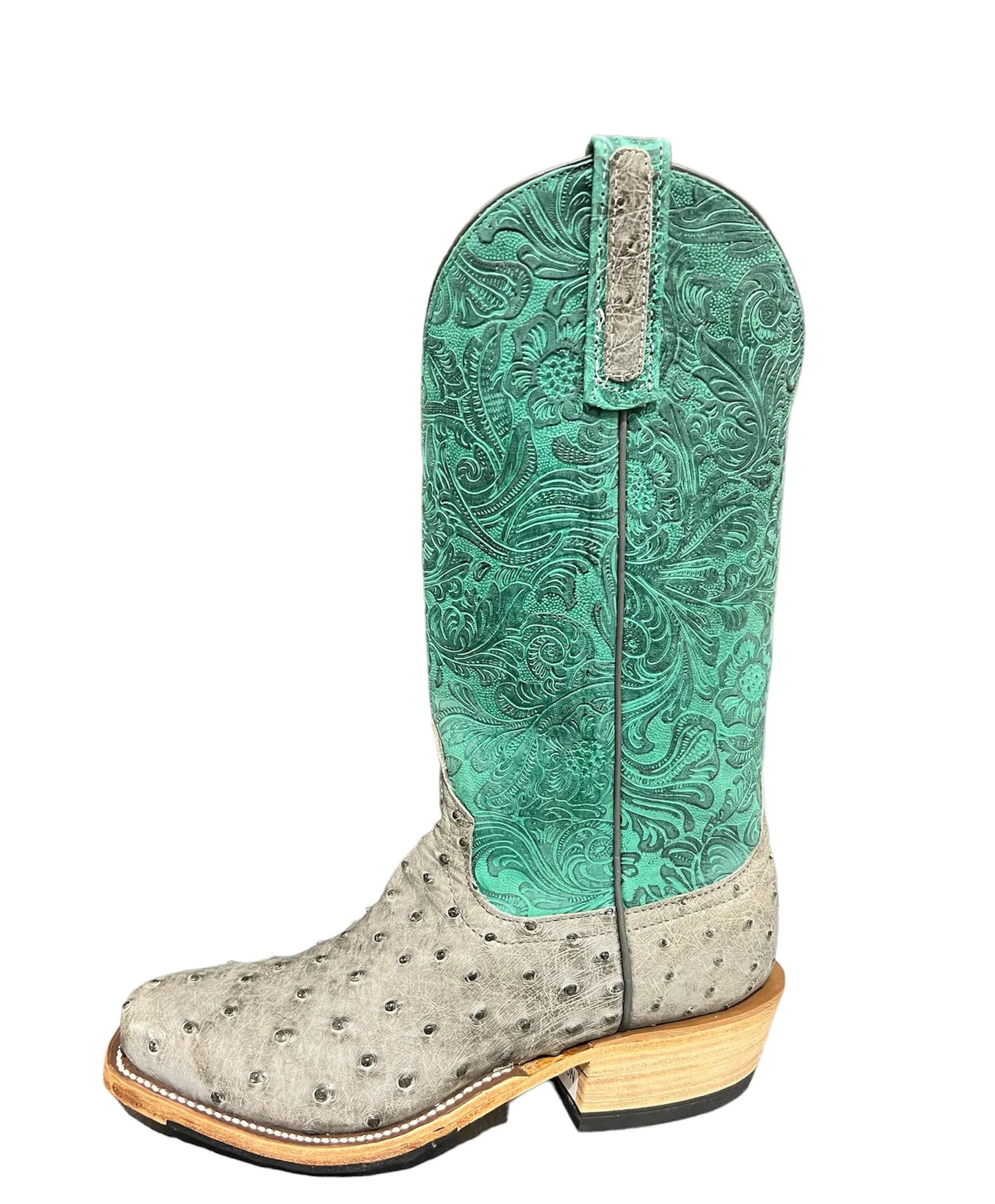 Anderson Bean Exclusive Serpentine Bruciato Full Quill Men's Boot