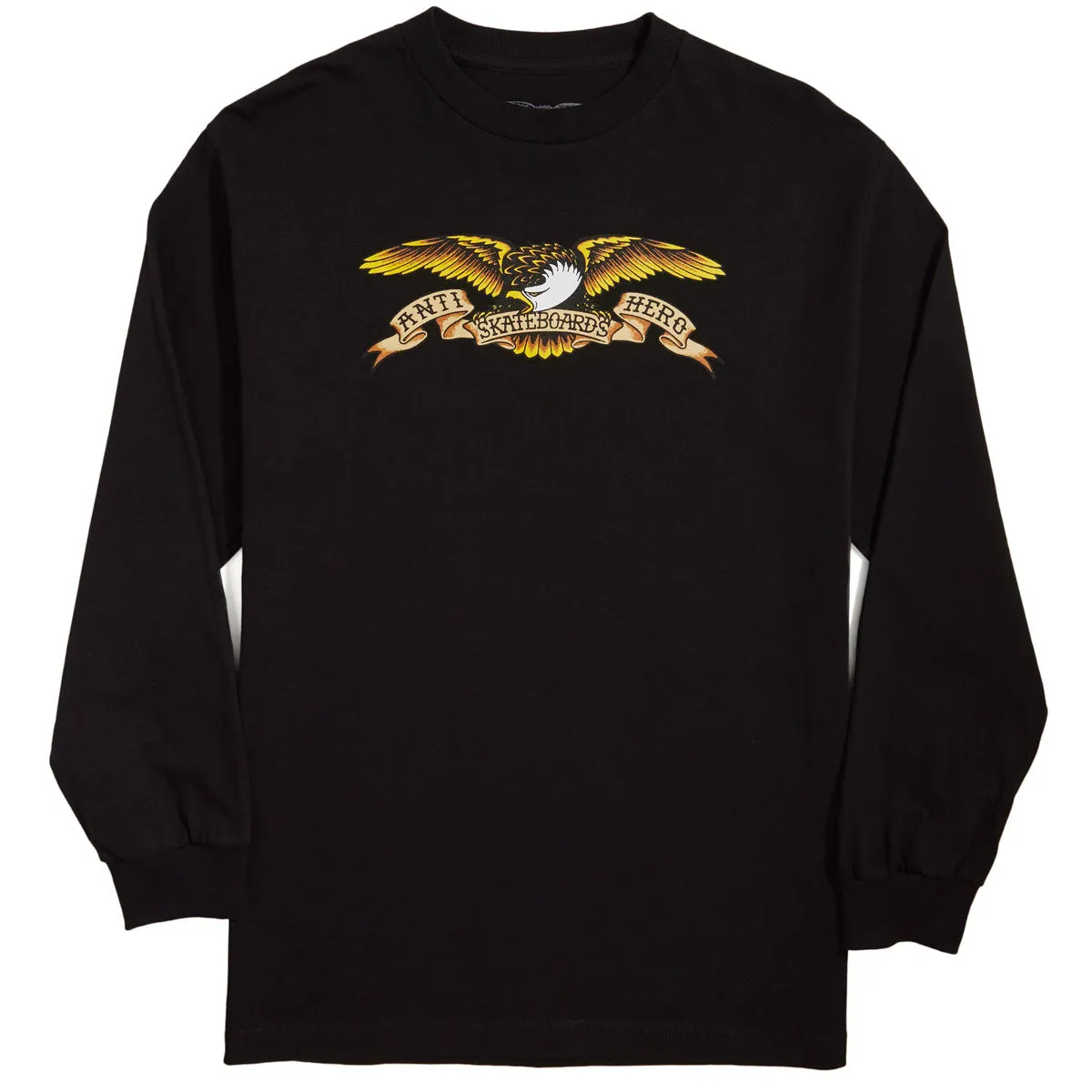 ANTI-HERO EAGLE YOUTH L/S TEE - BLACK