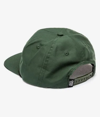 Anti Hero Stay Ready Snapback Hat Dark Green/Black