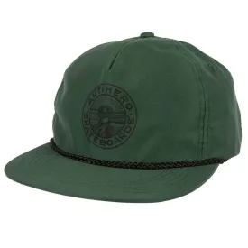 Anti Hero Stay Ready Snapback Hat Dark Green/Black