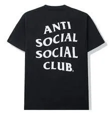 Anti Social Social Club Mind Games Tee Black