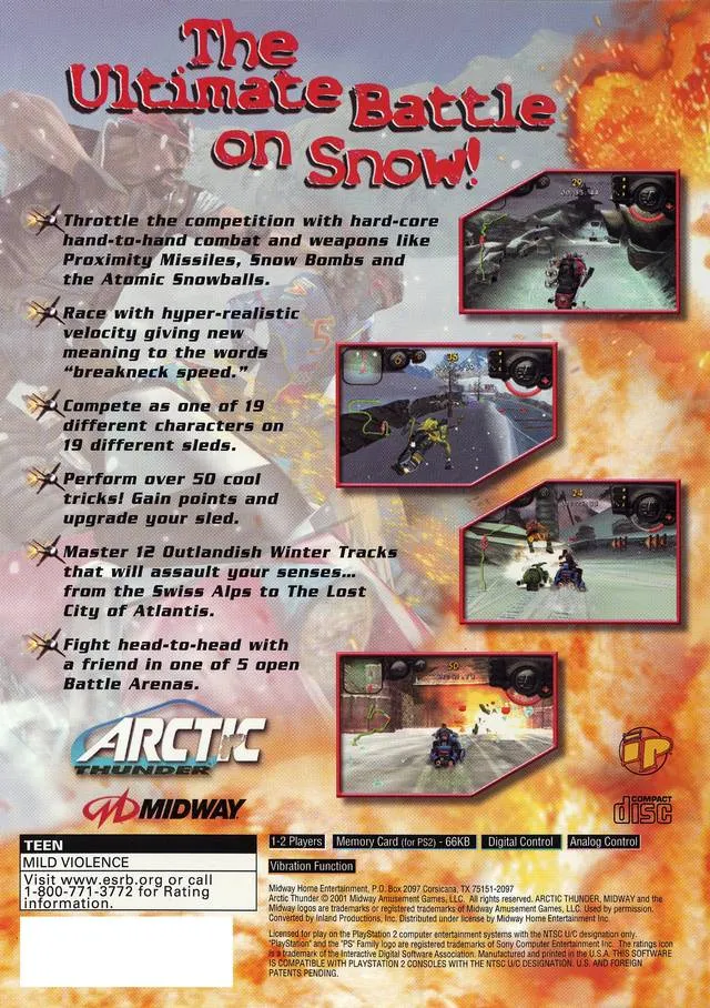 Arctic Thunder - PlayStation 2