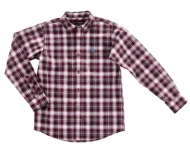 Ariat Boy's Pro Kenneth Snow Bunting Long Sleeve Western Shirt 10042800