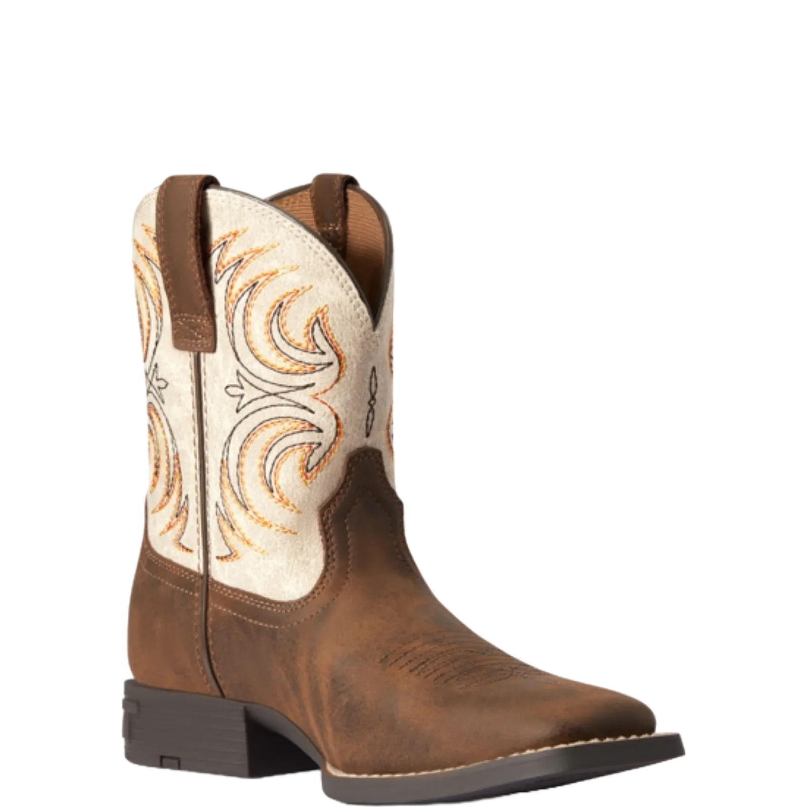 Ariat Children's Storm Antique Brown Western Boots 10038444