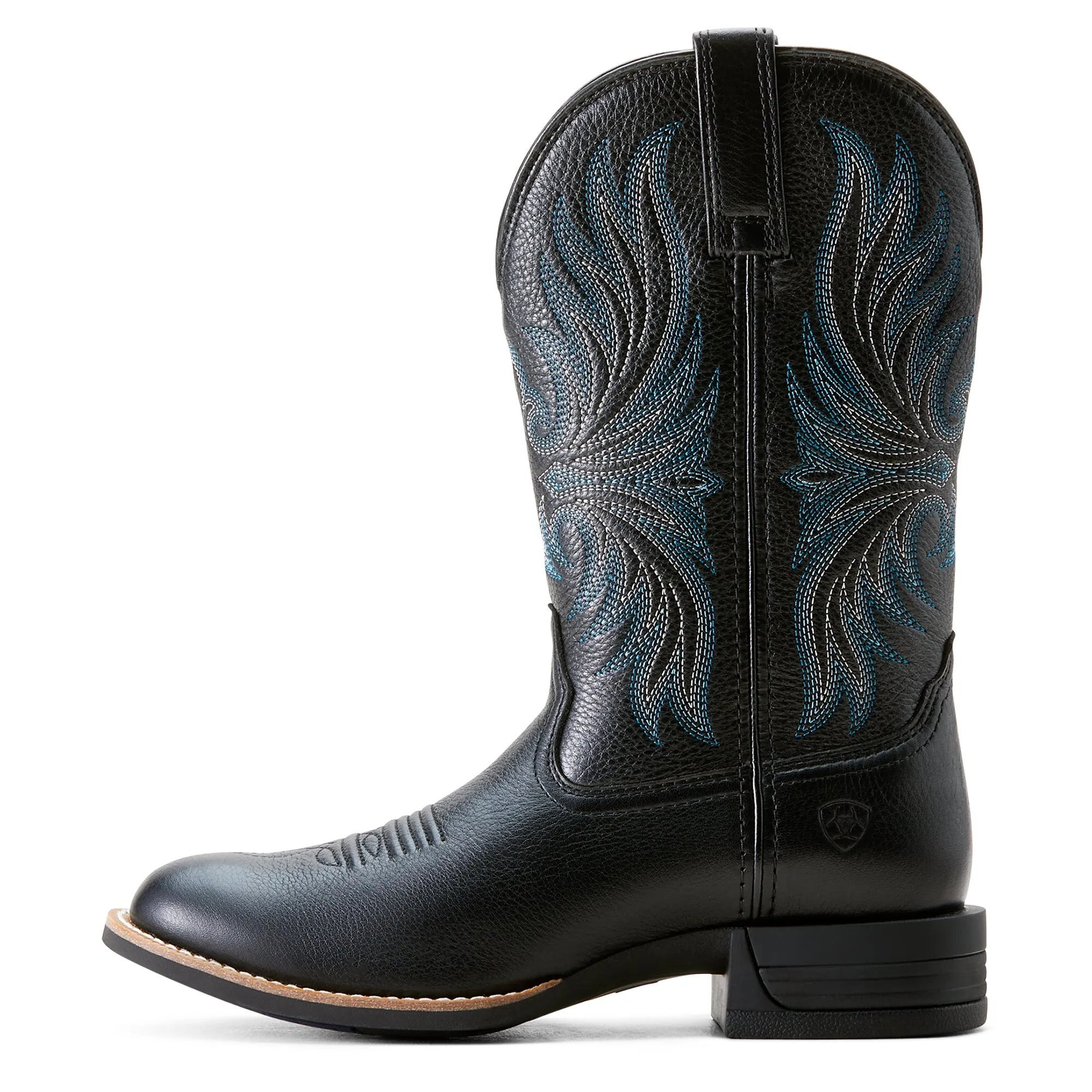 Ariat Ladies 10053600 Ranahan Western Boots in Black Deertan