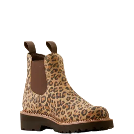 Ariat Ladies Fatbaby Twin Gore Cheetah Round Toe Boots 10050891