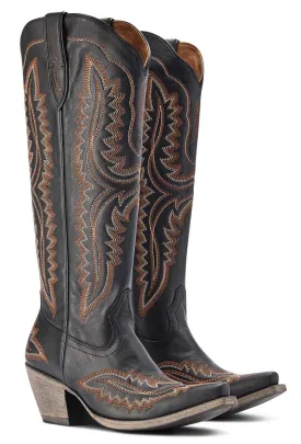 Ariat Women's Casanova Western Boot, Brooklyn Black