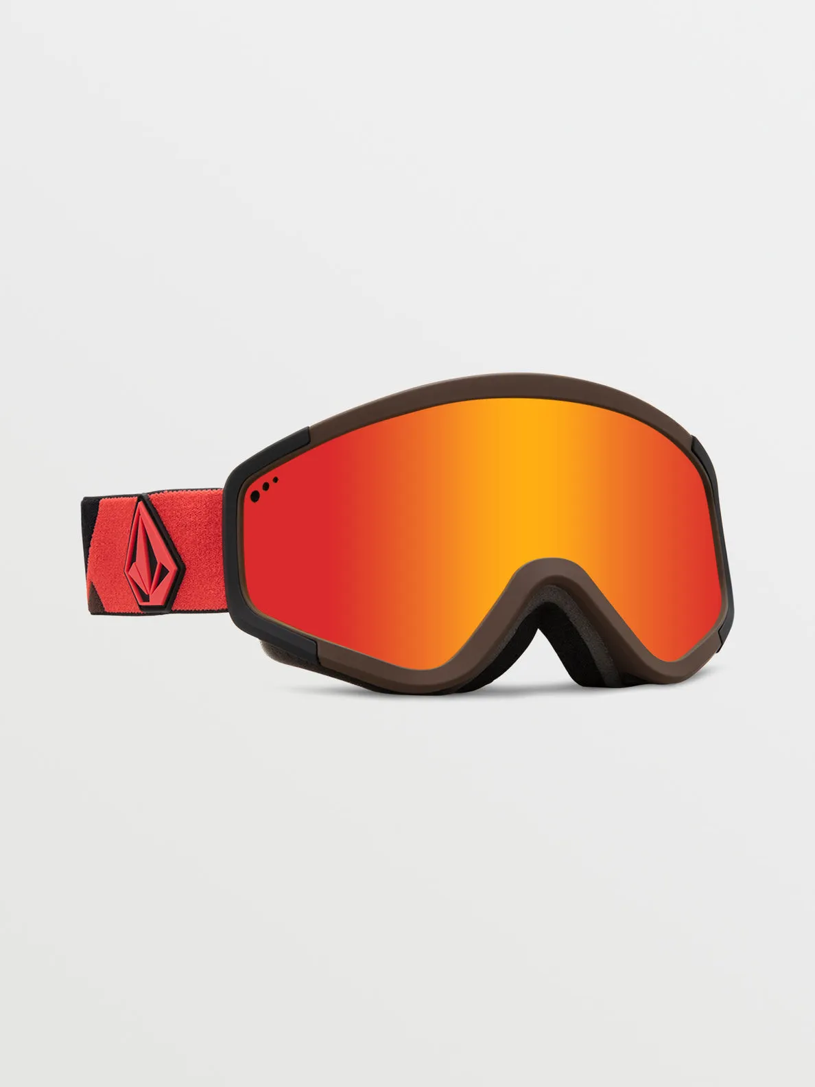 Attunga Goggle - Orange/Brown / Red Chrome BL