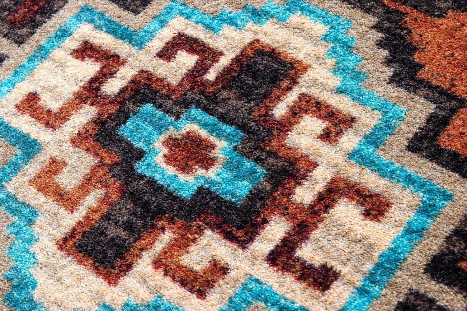 Badlands Area Rugs in Rust