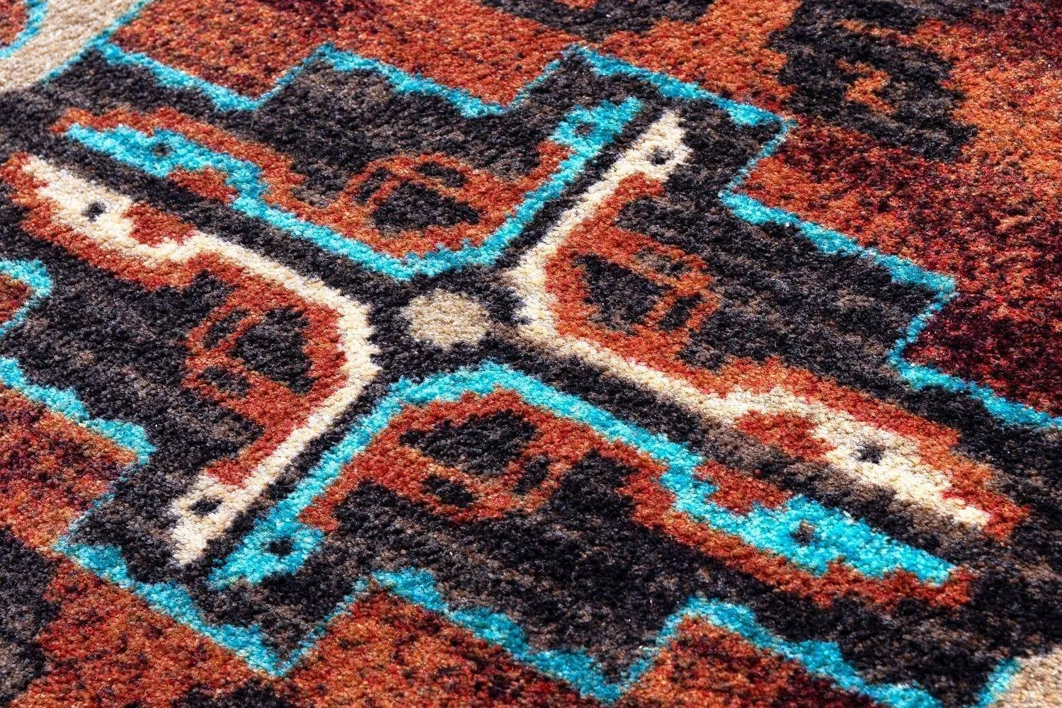 Badlands Area Rugs in Rust