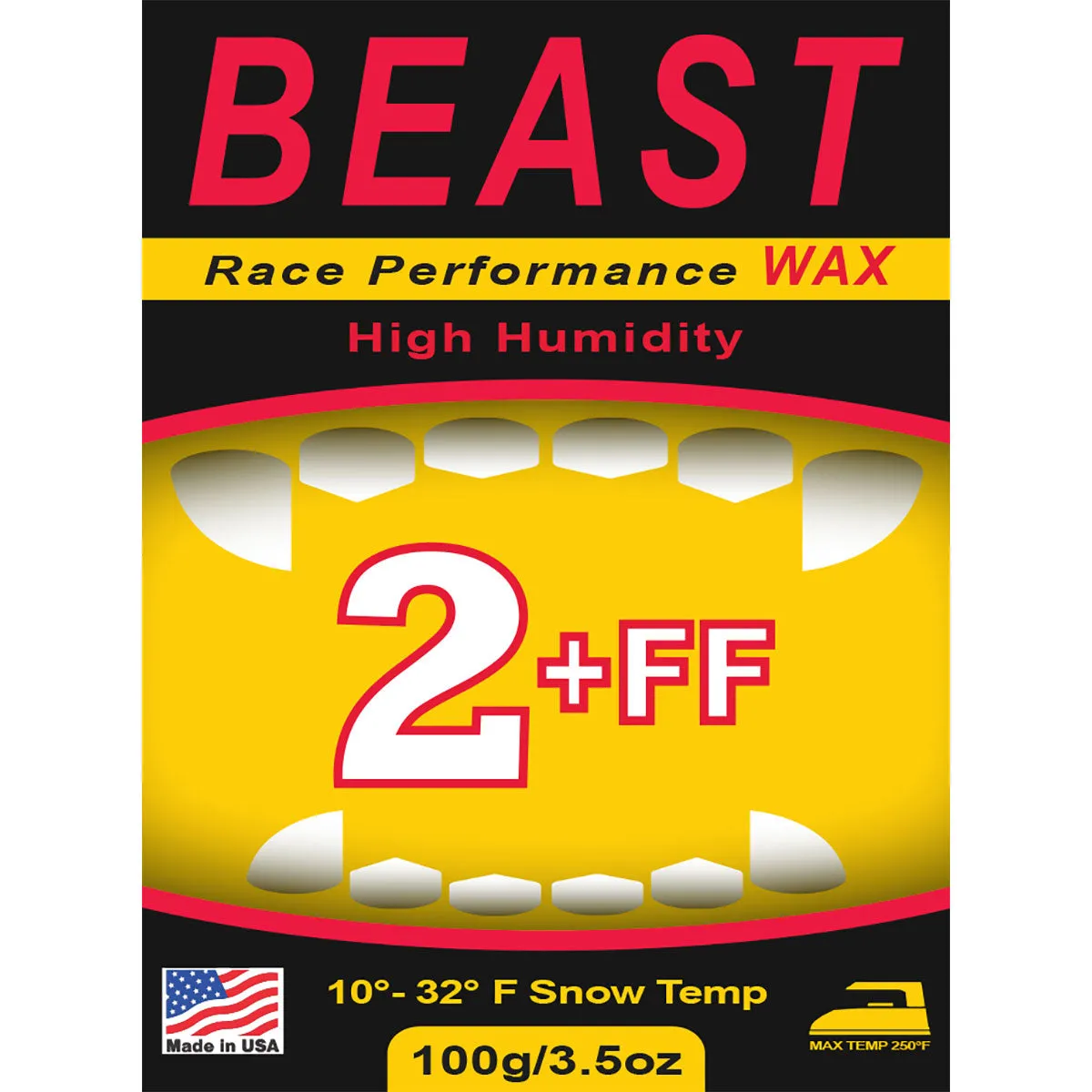 BEAST 2FF (Fluoro-Free) Race Wax