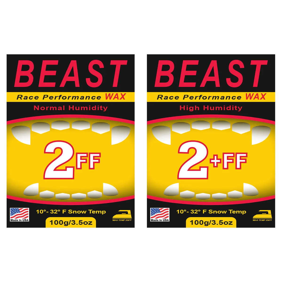 BEAST 2FF (Fluoro-Free) Race Wax