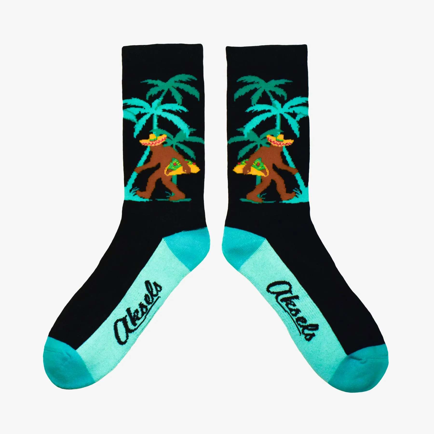 Bigfoot Taco Men's & Women's Crew Socks