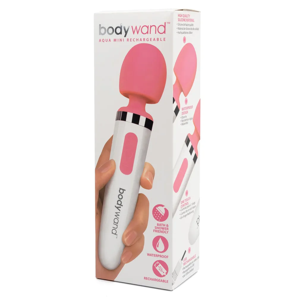 Bodywand Aqua Waterproof Mini Rechargeable Wand Vibrator