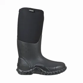 Bogs Women's Classic Tall Slip On Rain Boot - Black