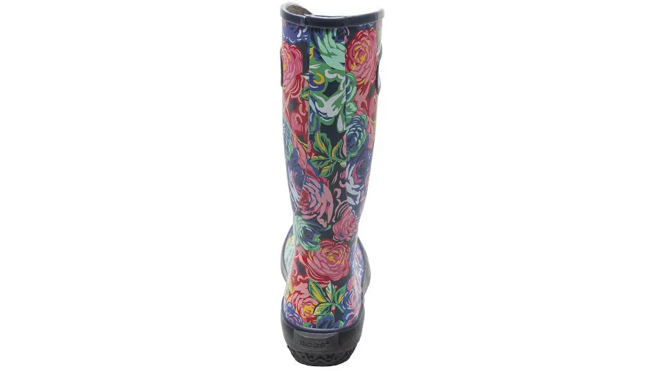 Bogs Women's Rainboot Rose Garden Rose