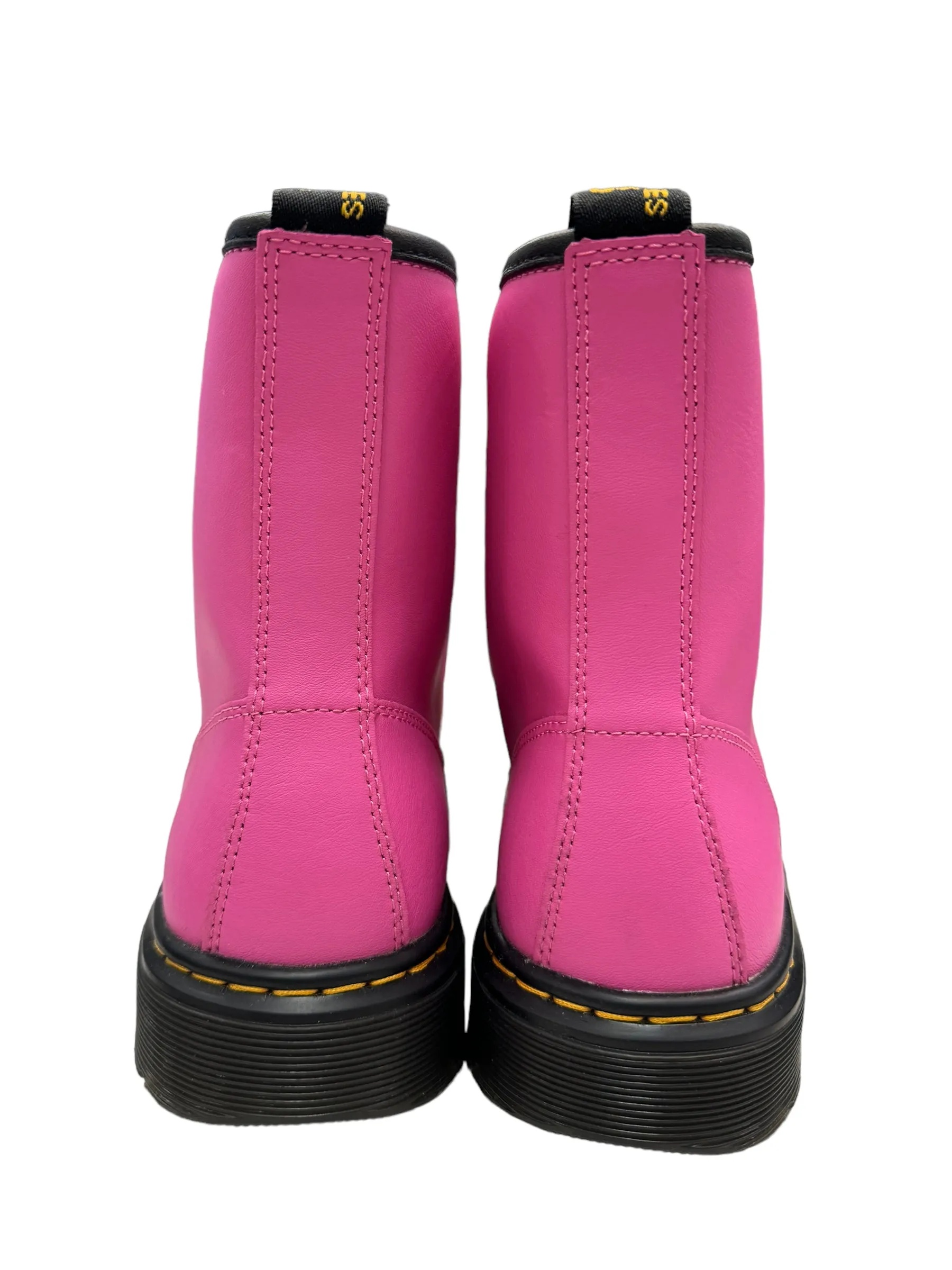 Boots Combat By Dr Martens In Pink, Size: 8