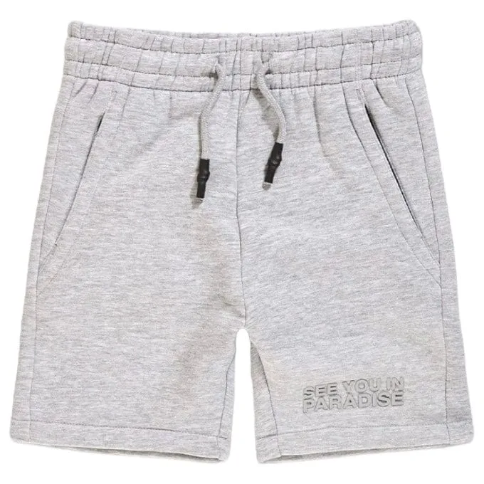 Boys Jordan Craig Paradise Tonal Set (Heather Grey) 9097SB-9097AB