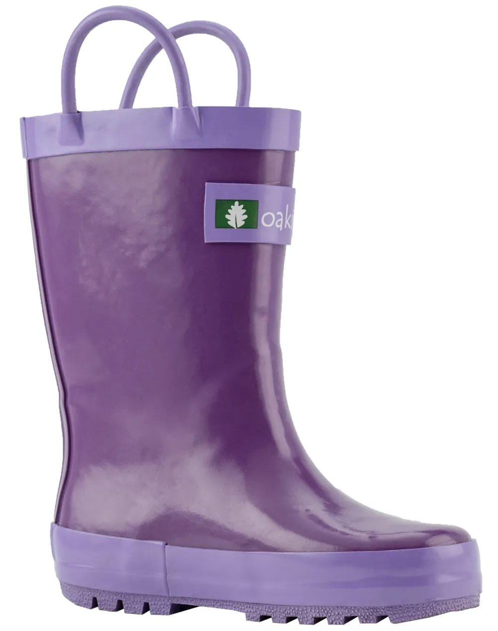 CHILDREN’S RUBBER RAIN BOOTS PURPLE ORCHID