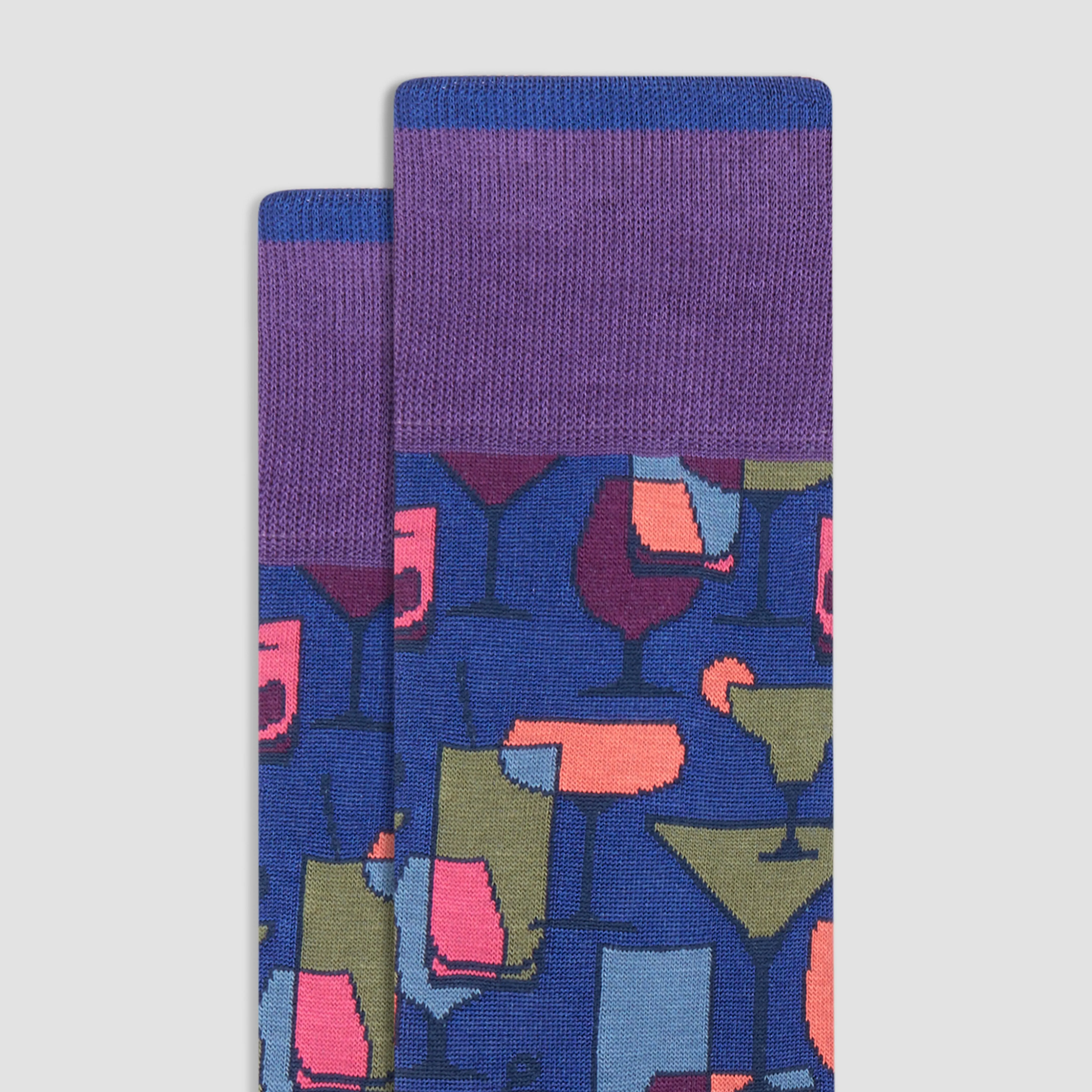 Cocktails Mid-Calf Socks