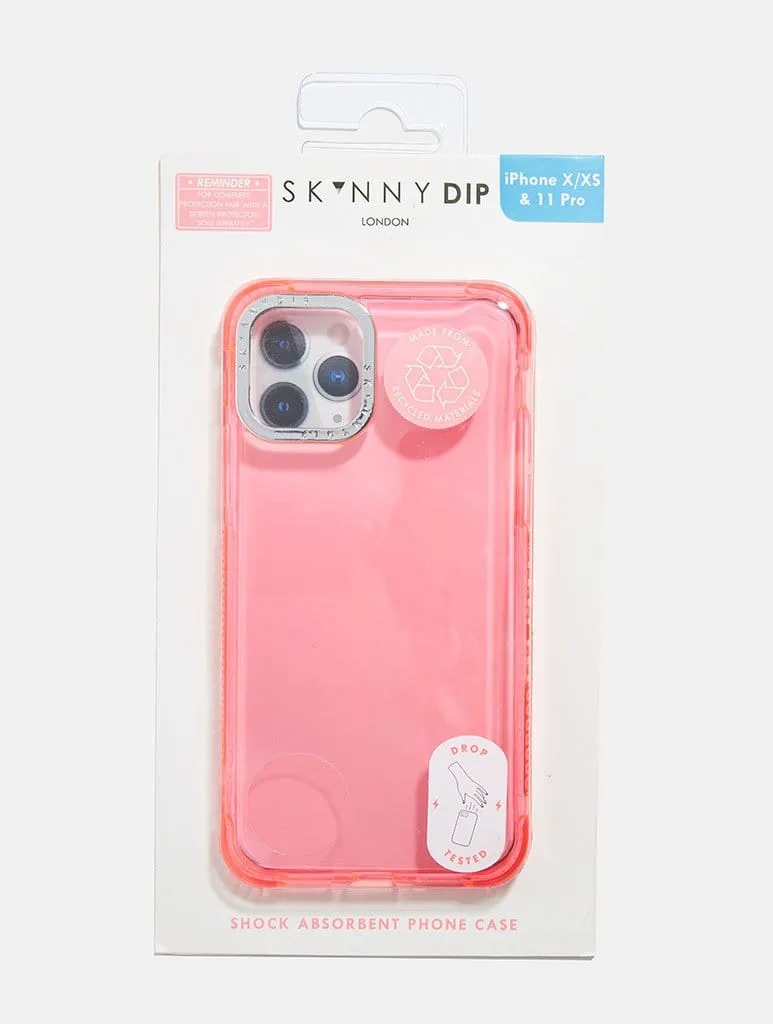 Colourpop Pink Recycled Shock iPhone Case