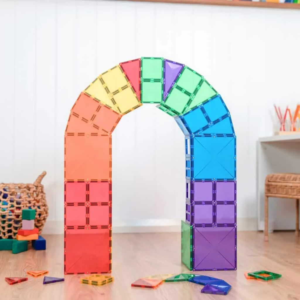 Connetix Tiles - Starter Pack 60 pc - Rainbow