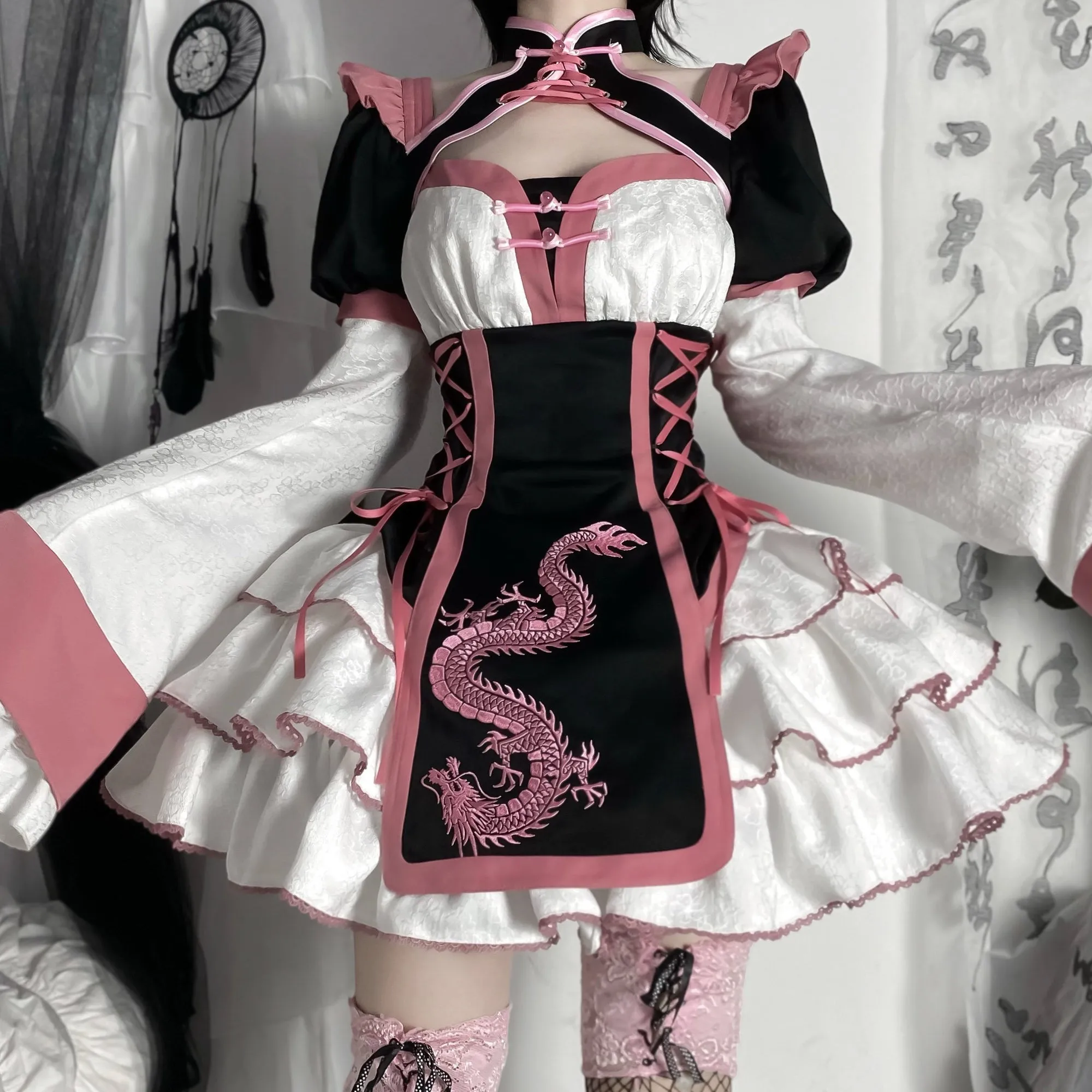 Cute Chinese style lolita dress PL53282