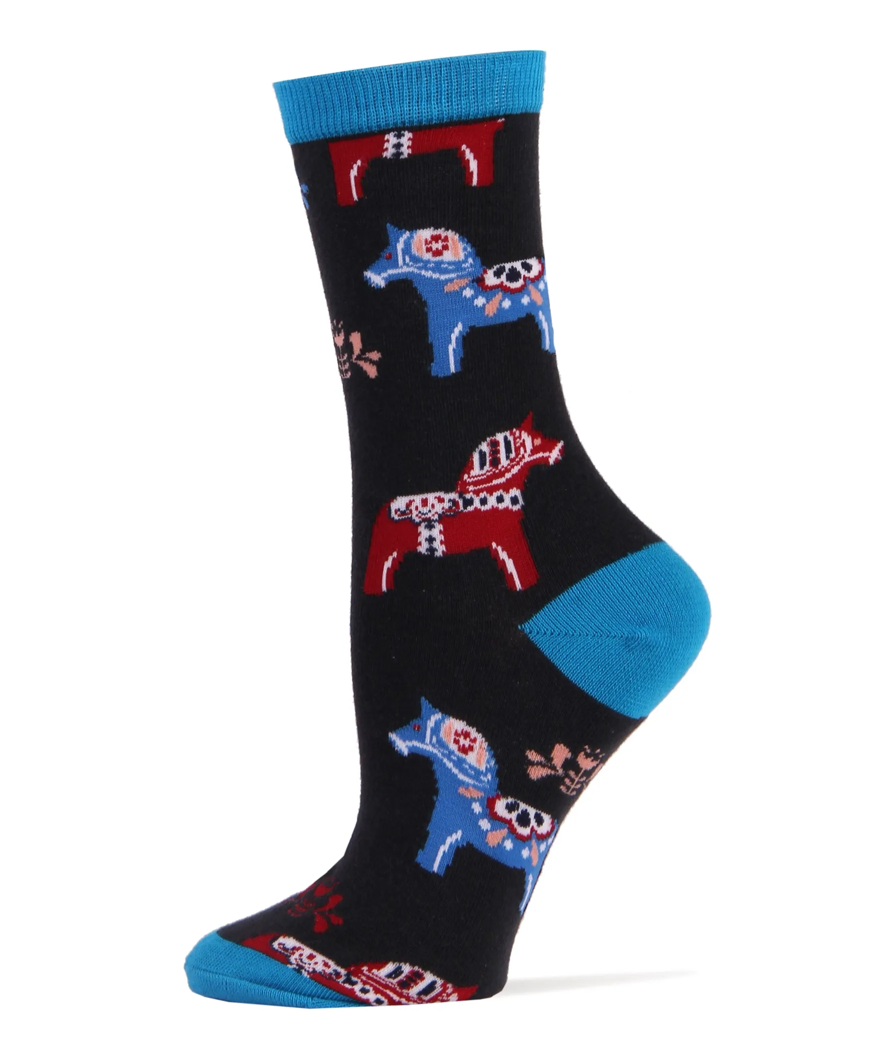 Dala Horse Socks