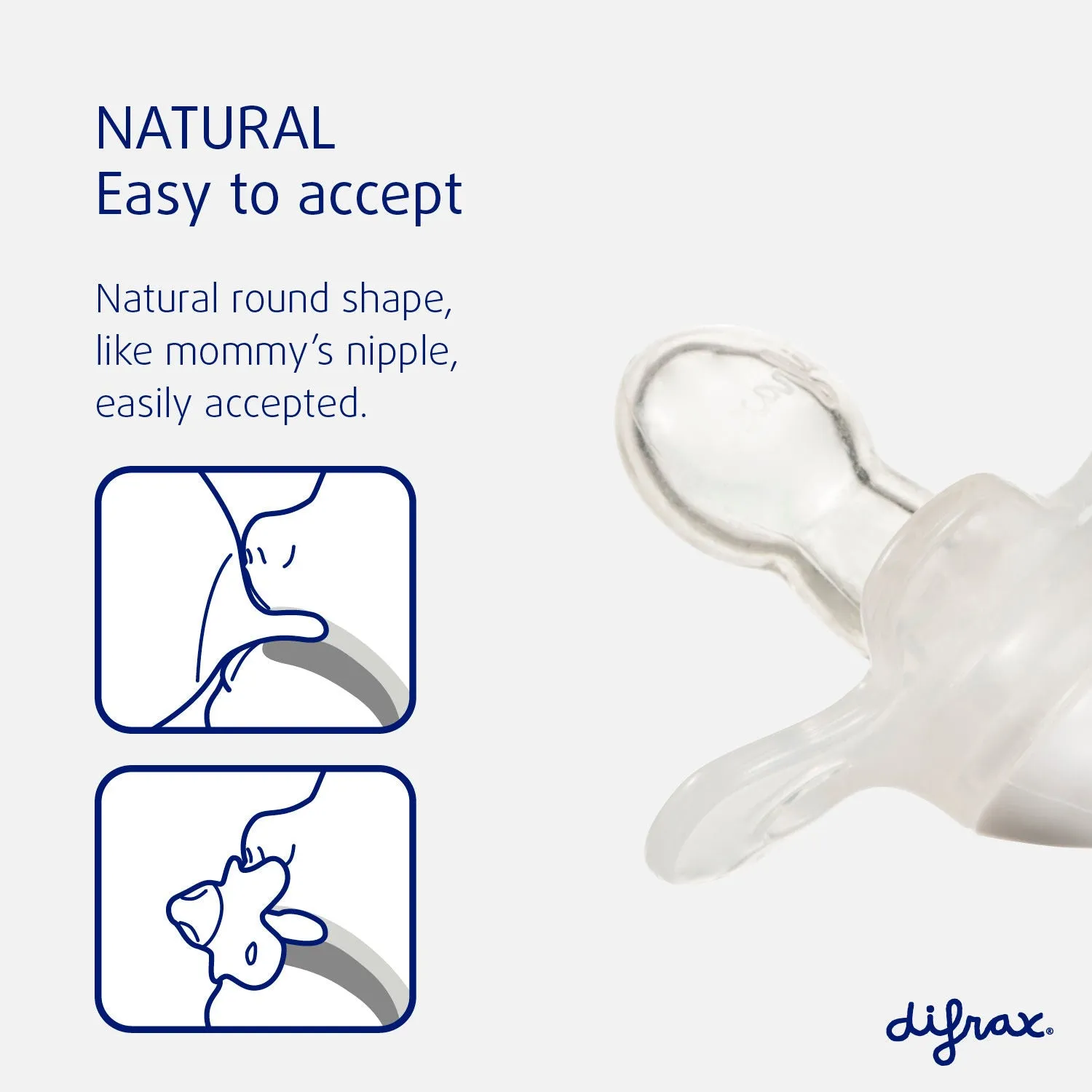 Difrax Newborn Dummy - Mist