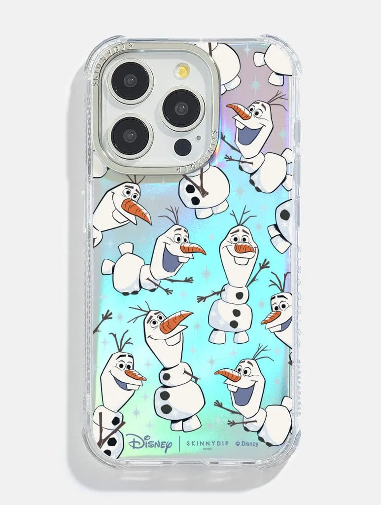 Disney Olaf Holo Foil Shock iPhone Case