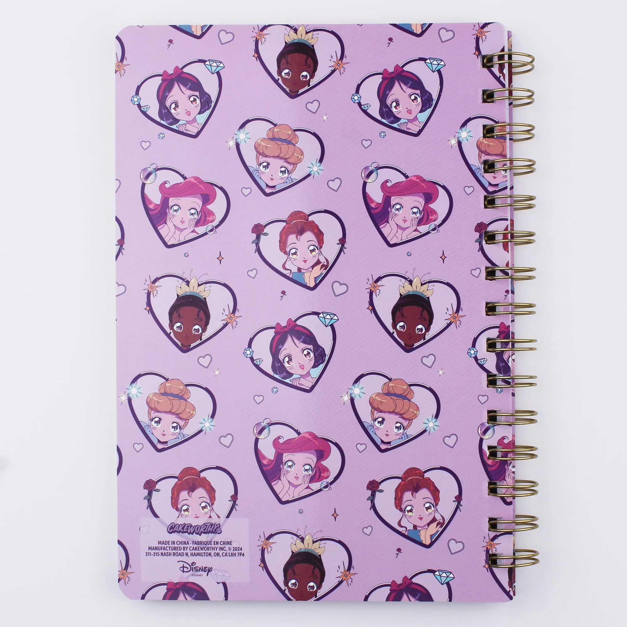 Disney Princess Anime Notebook