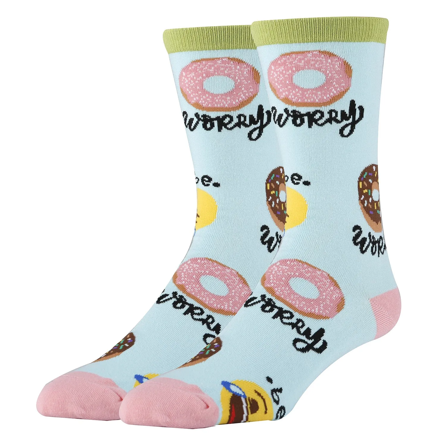 Donut Worry Socks