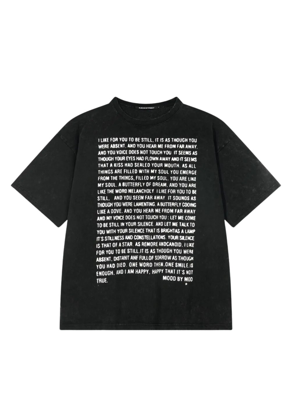 English Poetry Printed T-Shirt