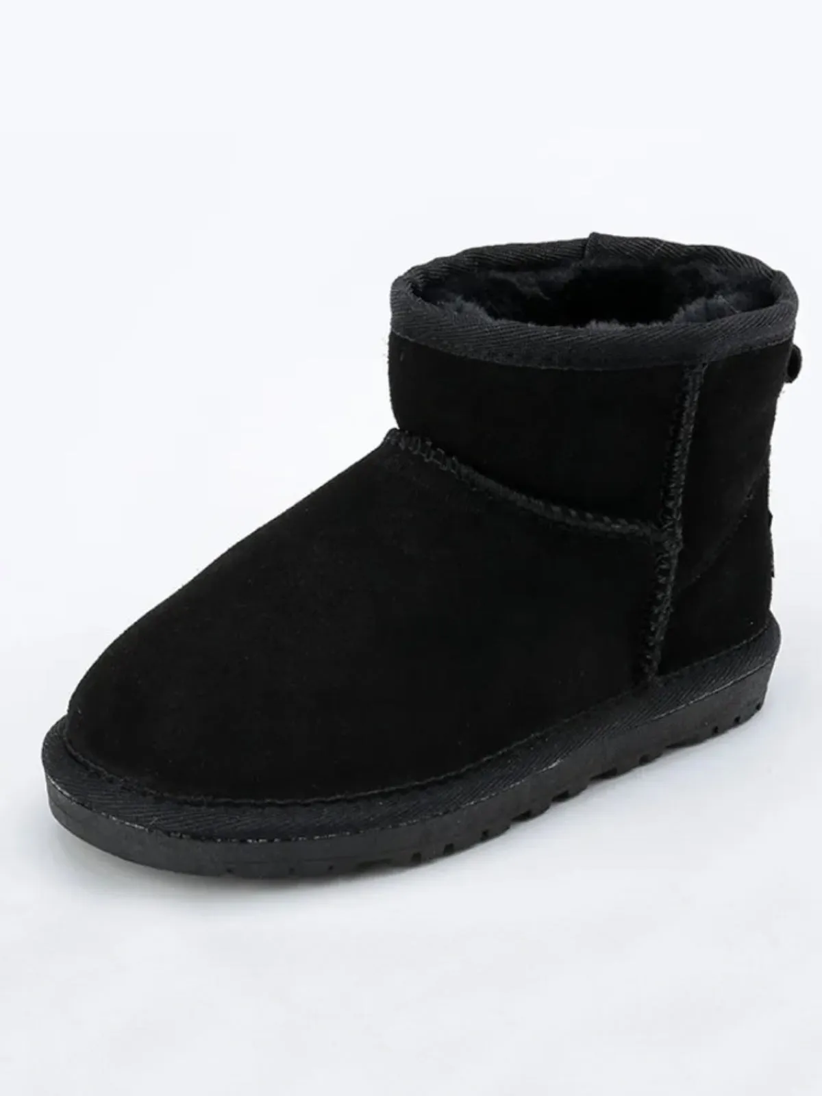 Fashionably Furry Fur-Lined Suede Boots By Liv and Mia