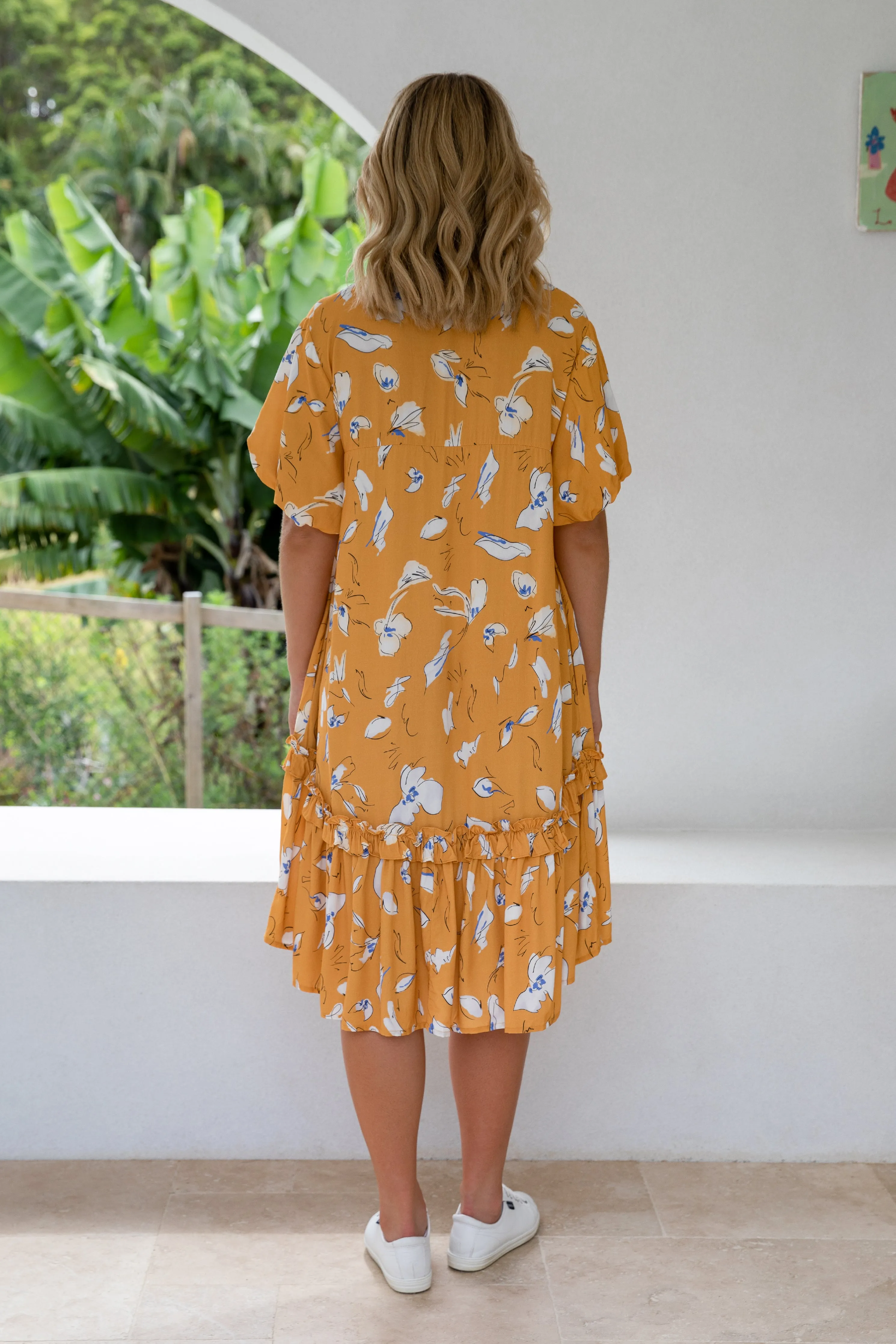 FINAL SALE Petra Dress in Sundust