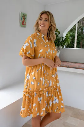 FINAL SALE Petra Dress in Sundust